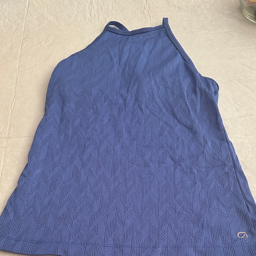 Periwinkle Athletic Gap Tank Top size small